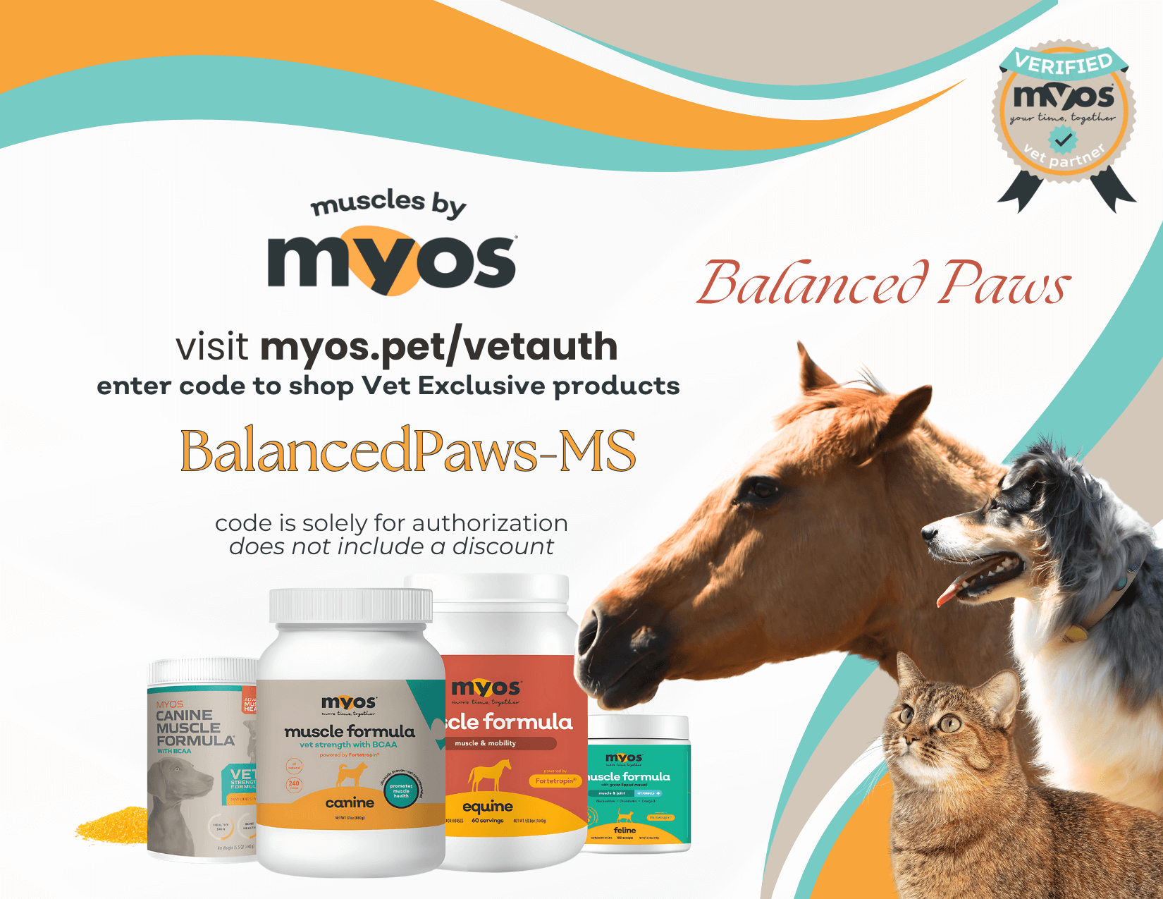 MYOS BalancedPaws-MS
